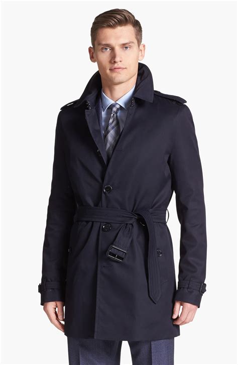 single breasted trench coat burberry